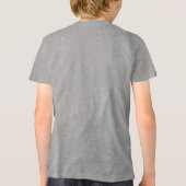 スマイリーフェイスの良い気分 トライブレンドTシャツ (裏面)