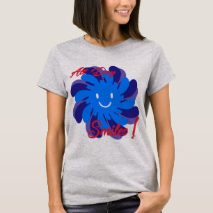 スマイリーフェイス終日スマイルT Tシャツ