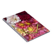 スマイリーフェイス花手帳 ノートブック (右側)