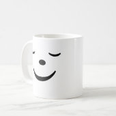 スマイリーフェイス コーヒーマグカップ (正面左)