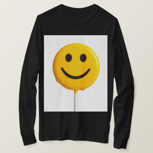 スマイリーフェイス Tシャツ (デザイン正面)