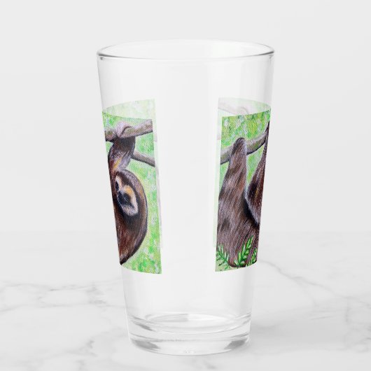 スマイリー絵画スロス タンブラーグラス (右)