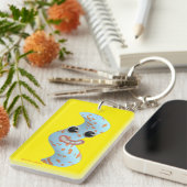 スマイリー スクウィグル ワーム ガイ キーチェーン (正面右)
