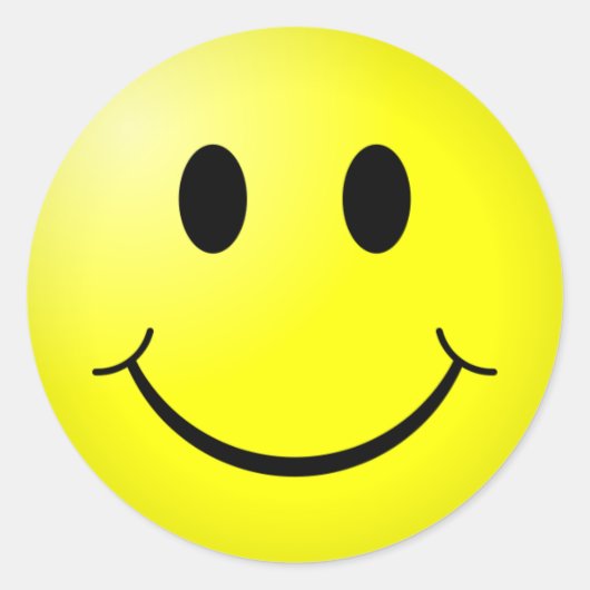 スマイリー ラウンドシール (正面)