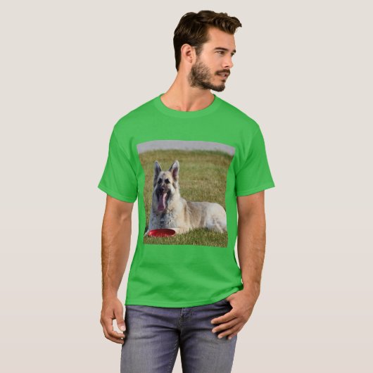 スマイリーGSD Tシャツ (正面フル)