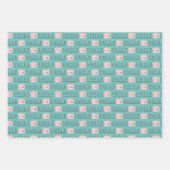 スマイルあなたの誕生日ラッピング紙シート ラッピングペーパーシート (正面)