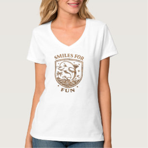 スマイルおもしろい Tシャツ
