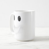 スマイルおよびあくび コーヒーマグカップ (正面左)
