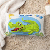 スマイルお願い！ ランバークッション (ブランケット)