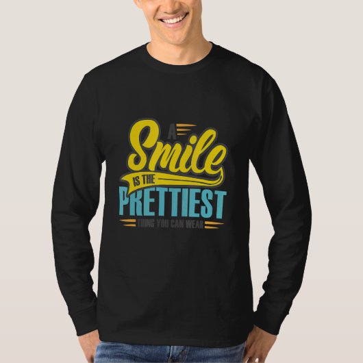 スマイルかわいらしは衣服ミーム Tシャツ (正面)