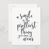 スマイルかわいらしは衣服 ポストカード (正面/裏面)