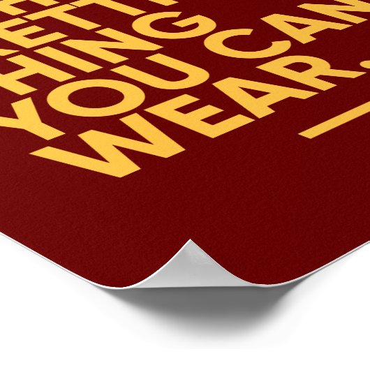 スマイルが要かわいらしる |感動的 | ポスター (角)