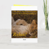 スマイルそれはあなたの誕生日です カード (裏面)