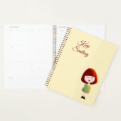 スマイルでいよう 可愛い女子プランナー プランナー手帳 (ディスプレー)