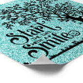 スマイルで一日を始める ポスター (角)