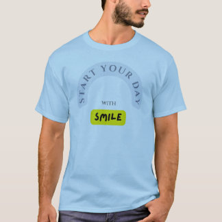 スマイルで一日を始める – Spread Positivity! Tシャツ