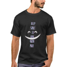 スマイルで痛みを隠せ グラフィックTシャツ