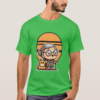 スマイルとキャッツガール Tシャツ