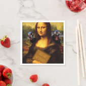 スマイルとト食べフロキー スタンダードカクテルナプキン (インサイチュ)