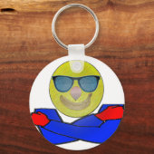 スマイルとハグ キーホルダー (正面)