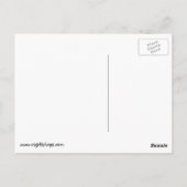 スマイルと感謝の言葉 ポストカード (裏面)