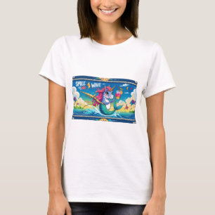 スマイルとWave Tシャツ