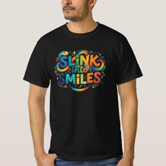 スマイルにスリンク Tシャツ (正面)