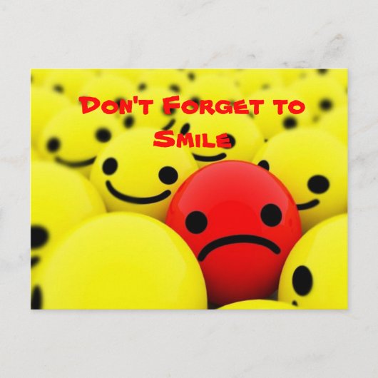 スマイルに忘れしない – はがき (正面)