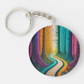 スマイルに沈む キーホルダー (正面)