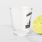 「スマイルに言うな」中指フェミニスト ショットグラス (左)