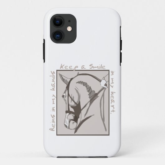 スマイルのハート Case-Mate iPhoneケース (裏面)