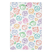 スマイルのパターン ミニクリップボード (裏面)