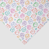 スマイルのパターン 薄葉紙 (詳細)