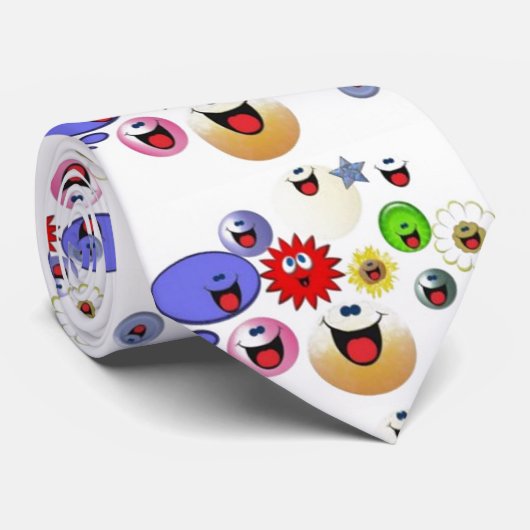 スマイルの多く ネクタイ (ロール)