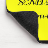 スマイルの幸せな顔/音楽 マウスパッド (コーナー)