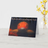 スマイルの挨拶状 カード (黄色い花)