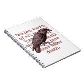 スマイルの涙すべての私の人生 – 死の引用文 ノートブック (右側)