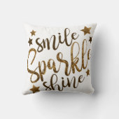 スマイルの輝きの輝やき クッション (裏面)