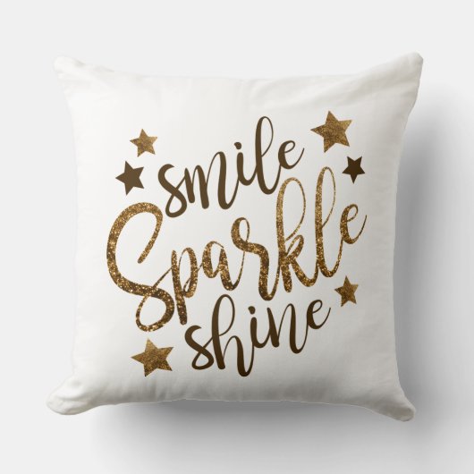 スマイルの輝き クッション (正面)