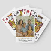 スマイルの開始位置:フォトファミリー トランプ (裏面)