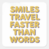 スマイルの高速移動 スクエアシール (正面)