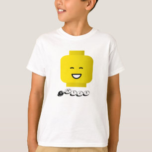 スマイルの黄色い頭部はTシャツをからかいます Tシャツ