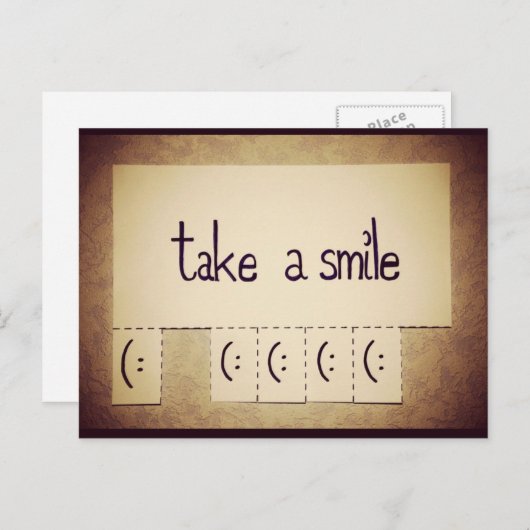 スマイルはがき感動的の作成 ポストカード (正面/裏面)