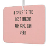 スマイルはメイク最高のアップ任意の女の子が衣服できる。 カーエアーフレッシュナー (左)