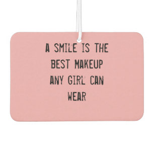 スマイルはメイク最高のアップ任意の女の子が衣服できる。 カーエアーフレッシュナー