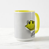 スマイルは伝染する マグカップ (正面右)