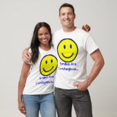 スマイルは伝染性です Tシャツ (ユニセックス)