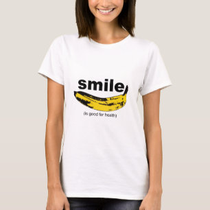 スマイルは健康に良い女性のタンクTop Tシャツ