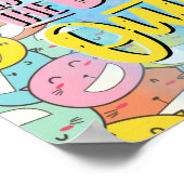 スマイルは最高の服装!やる気を起こさせる ポスター (角)