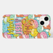 スマイルは最高の服装！やる気を起こさせる Case-Mate iPhoneケース (裏面 (横))